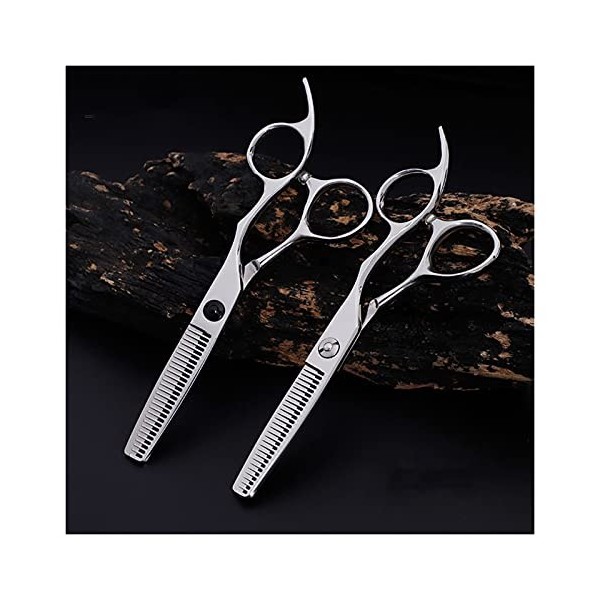 Ciseaux pour coupe de cheveux, ciseaux de coiffure de 5,5 pouces, ciseaux de coiffure professionnels pour coiffeur, ciseaux à