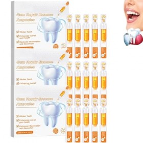 Ampoules de traitement de réparation des gencives, traitement de repousse des gencives, ampoule de réparation des gencives, s