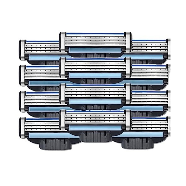 Lame de rasoir pour Gillette mach3, lame de rasoir homme mise à jour, lame de rechange pour Rasoir droit, rasoir homme pour u