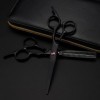 Ciseaux de coiffure professionnels pour gauchers, ensemble de coupe de cheveux, outils pour cheveux, ciseaux droits, ciseaux 