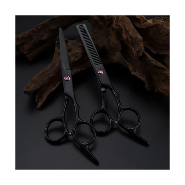 Ciseaux de coiffure professionnels pour gauchers, ensemble de coupe de cheveux, outils pour cheveux, ciseaux droits, ciseaux 