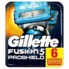 Gillette Fusion 5 Proshield Chill Lames de Rasoir Homme, Pack de 6 Lames de Recharges, Ancienne Version