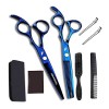 Ciseaux pour coupe de cheveux Ciseaux de coiffure professionnels Set Ciseaux à effiler Ciseaux de barbier Ciseaux de coiffeur