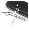 Ciseaux pour coupe de cheveux Ciseaux de coiffure professionnels Outils de coiffure Ciseaux droits 6 pouces, Ciseaux aminciss