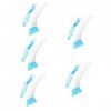 FOMIYES 5 Pièces Brosse De Nettoyage Coulis Brosse Coulis Nettoyant Brosse Brosse À Récurer Carrelage Coulis Baignoire Nettoy