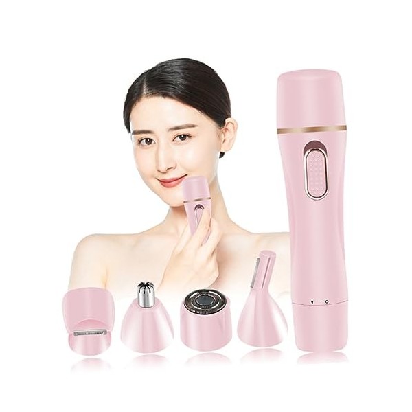 minkissy 2 Pièces Épilation Pour Femmes Rasoir Électrique Pour Femmes Rasoir De Sourcils Femmes Coupe-Cheveux Femmes Cheveux 