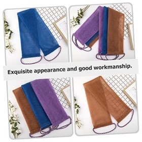 Beaupretty 12 Pièces Gant De Toilette De Voyage Serviette Portable Épurateur De Serviettes De Voyage Filet De Lavage Africain