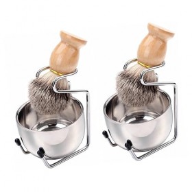 Beavorty 2 Ensembles Outil De Rasage Rasoir Homme Costumes Pour Hommes Crème À Raser Pour Hommes Kit De Toilettage Pour Homme