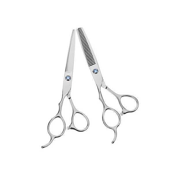 Beavorty 2 Pièces Gaucher Ciseaux Ensemble De Soins Capillaires Outils De Coiffure Professionnel Tondeuses De Coiffeur Coupe 