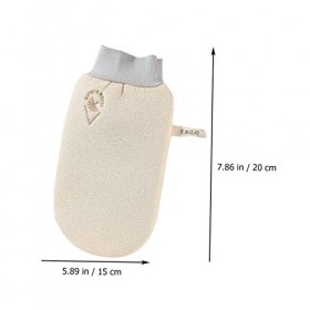 DOITOOL 10 Pièces Gants De Bain Double Face Gant De Bain Gommages De Bain Manchons pour Hommes Gant De Lavage pour Le Corps O