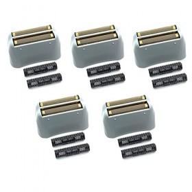 LINGLOUZAN 5X Grille et Couteaux de Rechange pour Rasoir pour 17150 17200 Lame de Rasage Flottante Intelligente 3D Lavable Or