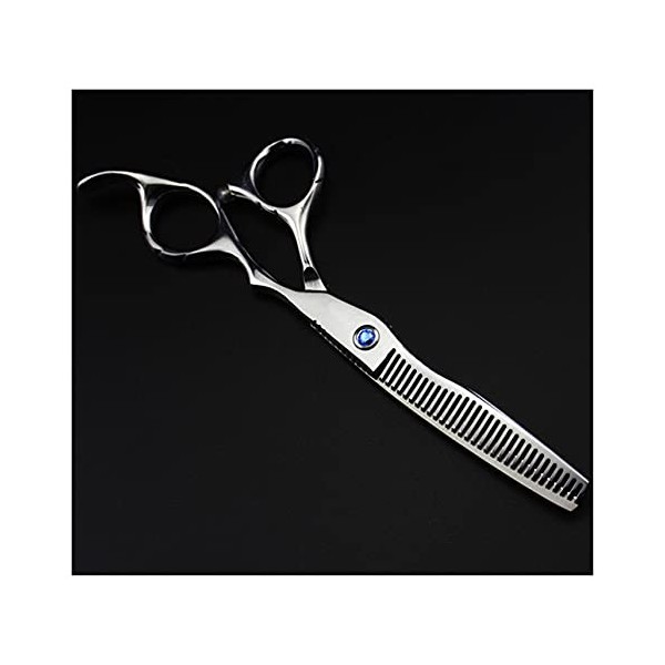 Ciseaux pour coupe de cheveux Ciseaux de barbier de 6 pouces, ciseaux de forme spéciale, ciseaux de coiffure, ciseaux amincis