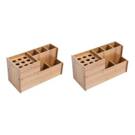 FOMIYES 2 Pièces Prise De Ciseaux Peigne Rack Coiffure Ciseaux Stand Peigne De Rangement Coiffure Ciseaux Stand Salon De Coif