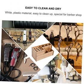 FOMIYES 2 Pièces Prise De Ciseaux Peigne Rack Coiffure Ciseaux Stand Peigne De Rangement Coiffure Ciseaux Stand Salon De Coif