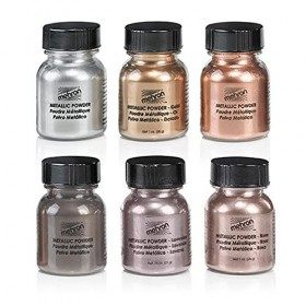 Mehron Metallic Powder 1oz Pot Gold