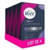 VEET Crème Décolorante Visage et Corps - 2 flacons de 75 ml - Lot de 4