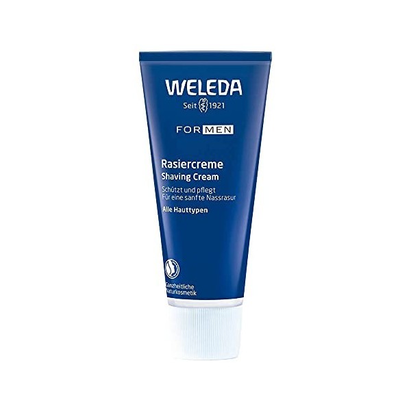 Weleda Lot de 5 crèmes à raser de voyage 5 x 75 ml