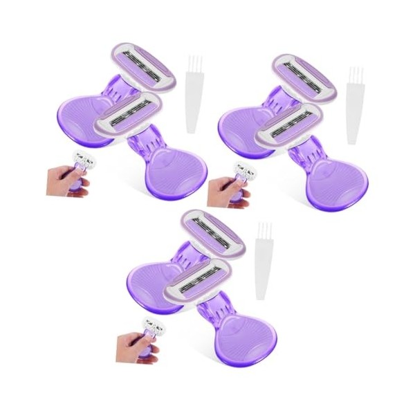 Beaupretty 6 Pcs Rasoir Pour Femme Mini Rasoir Portable Rasoir De Voyage Rasoir Portable Rasoirs Jetables Pour Femmes Rasoir 