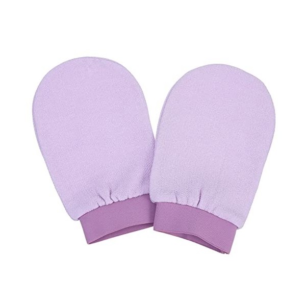 VducK Lot de 2 gants double face Serviettes de spa Serviettes for cheveux en microfibre Serviettes démaquillantes Mitaines de