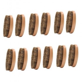 Beavorty 12 Pcs Brosse À Barbe Accessoires De Voyage Kit De Toilettage Pour Hommes Peigne À Barbe Pour Hommes Peigne En Bois 