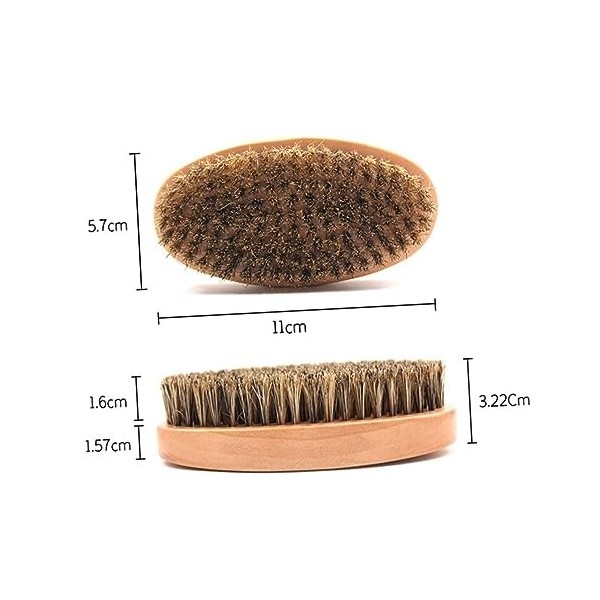 Beavorty 12 Pcs Brosse À Barbe Accessoires De Voyage Kit De Toilettage Pour Hommes Peigne À Barbe Pour Hommes Peigne En Bois 