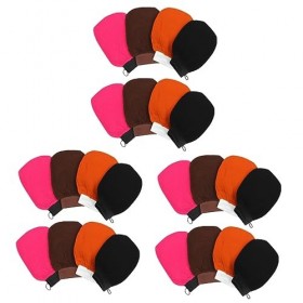 Beavorty 24 Pièces Serviettes De Corps Mitaines Serviettes De Massage Douche Gant De Bain Bain Gant De Douche Gant De Gommage