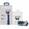 Harrys Truman Lot de 4 rasoirs + lames de rechange pour rasoir Harrys Navy