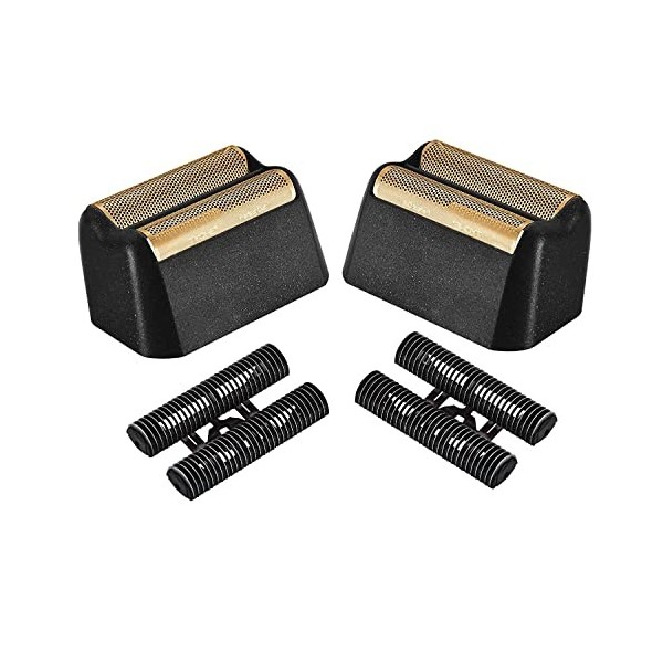 Lot de 2 têtes de rasage compatibles avec 7031-100 pour rasoir professionnel 5 Star Series Finale 8061 , film de rasage com