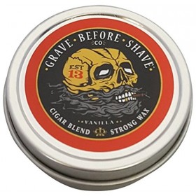 Cire Pour Moustache Cigar Blend Grave Before Shave