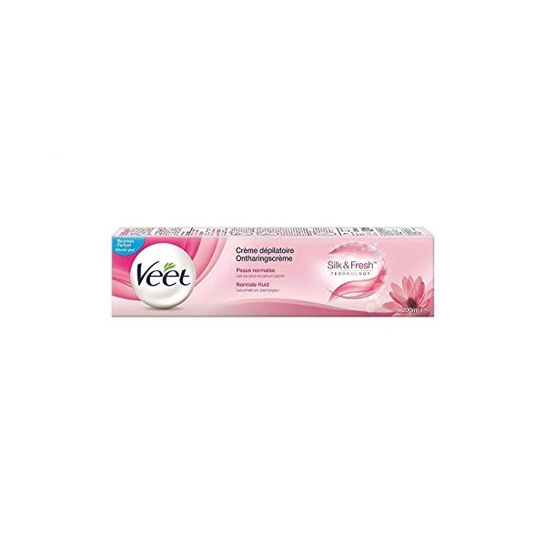 VEET Crème Dépilatoire pour Peaux Normales 200 ml - Lot de 6