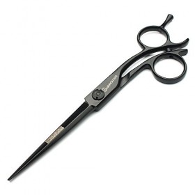 Sharonds outil de cheveux haut de gamme 6 pouces 440C noir ciseaux de coiffeur salon de coiffure professionnel dédié scissor
