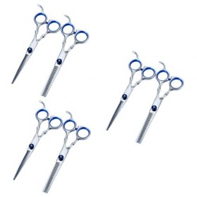 FOMIYES 3 Paires De Ciseaux Tondeuses Professionnelles Pour Barbiers Tondeuses De Barbier Professionnelles Ciseaux À Dents Ci