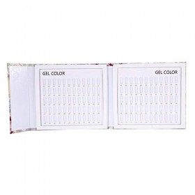 Carte de couleur des ongles, MAGT Livre Ongle Presentoir, Présentoir nuancier pour vernis à ongles, 120 Nail Affichage graphi