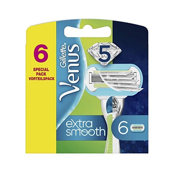 Gillette - 3430949 - Venus Embrace - Lames de rasoir de rechange - Pack de 6