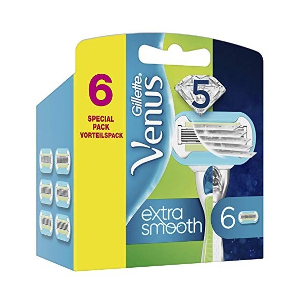 Gillette - 3430949 - Venus Embrace - Lames de rasoir de rechange - Pack de 6