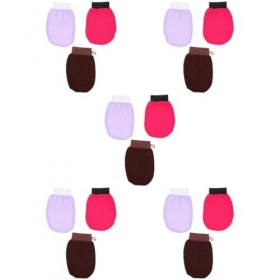 FOMIYES 15 Pièces Gants De Bain Le Gant Épurateurs De Corps Douche Épurateur De Bain Exfoliant Épurateur De Corps Gant De Bai