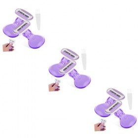 FRCOLOR 6 Pcs Rasoir Pour Femme Rasoirs Jetables Mini Rasoir Portable Rasoir Pour Femme Rasoirs Pour Femmes Peau Sensible Ras