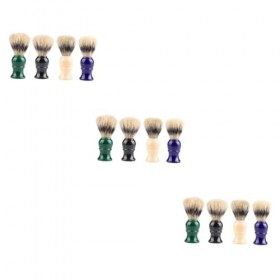 FOMIYES 12 Pièces Blaireau En Mousse Blaireaux Pour Hommes Peigne Pour Hommes Peigne Pour Hommes Blaireaux Brosses À Barbe Mâ