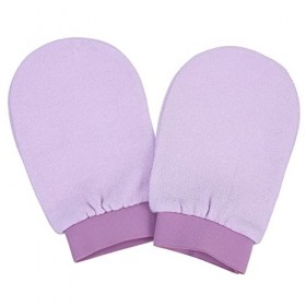 EVANEM Lot de 2 gants double face Serviettes de spa Serviettes for cheveux en microfibre Serviettes démaquillantes Mitaines d