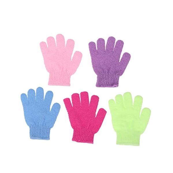 EVANEM Lot de 12 éponges de gommage for le corps Éponge de bain for bébé Gommages corporels for femmes Éponge de luffa for en