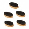 ABOOFAN 5 Pièces Brosse Coiffante Brosse À Barbe Anti Pellicules Barbe Brosse Moustache Badass Soin De La Barbe Outil De Mode