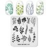 Alexnailart Nail Art Stamping Assiette Fleurs Style Modèle Chinois Naturel Modèle Image Plate Nail Art Outils NA015 