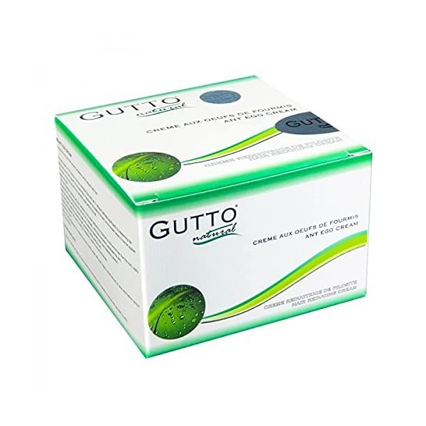 Gutto - Pack Post Epilation - Crème aux Oeufs de Fourmis 50 ML & Crème à la Bave dEscargot 50 ML - Application après lEpila