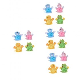 minkissy 16 Pièces Gants De Douche De Bande Dessinée Éponge De Mer Naturelle Hommes Gel Douche Sable Hors Gant Gant De Douche