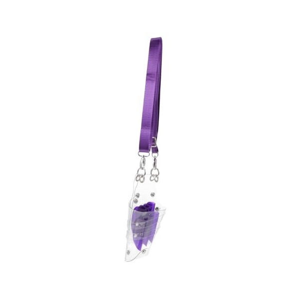 FRCOLOR 2 Pcs Cheveux Ciseaux Sac Clair Fanny Pack Outil Bandoulière Taille Sacs Cheveux Outils Titulaire Peigne Cisaillement