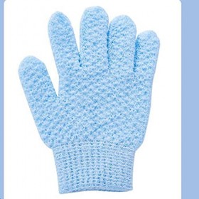 WUURAA Gants Vaisselle 2pcs Body Scrubber Shower Brush Thicken Bath Magic Peeling Glove Exfoliating Tan Removal Scrub Body Ba
