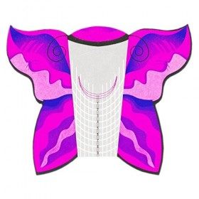 Stiletto Lot de 500 pochoirs de modelage autocollants pour modelage en acrylique ou gel 1 rouleau