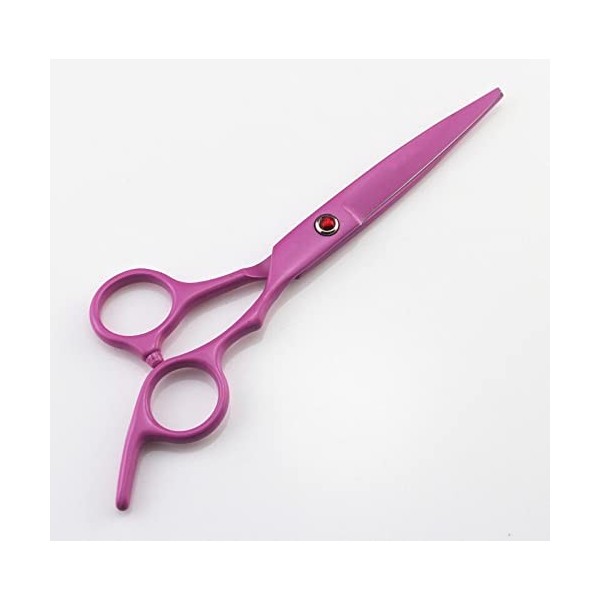 Ciseaux de coupe de cheveux, 6 pouces professionnels rose coupe de cheveux amincissement ciseaux tondeuse ciseaux chauds coup