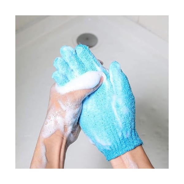 minkissy 30 Paires De Gants De Bain Masseur De Douche Arrière Mitaines De Bain Pour Enfants Gants De Bain Gants De Lavage Du 