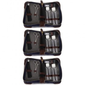 FOMIYES 3 Ensembles DOutils DAllaitement Ciseaux De Voyage Kit De Cosmétologie Kit De Rasage Pour Hommes Outils De Toiletta